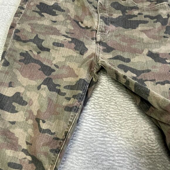 Hudson Barbara High Waist Skinny Jeans Women's Size 31 Camo Causal Chic Luxury - Picture 9 of 13